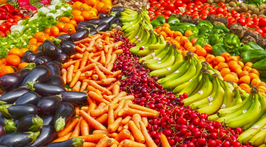 Fruits and vegetables