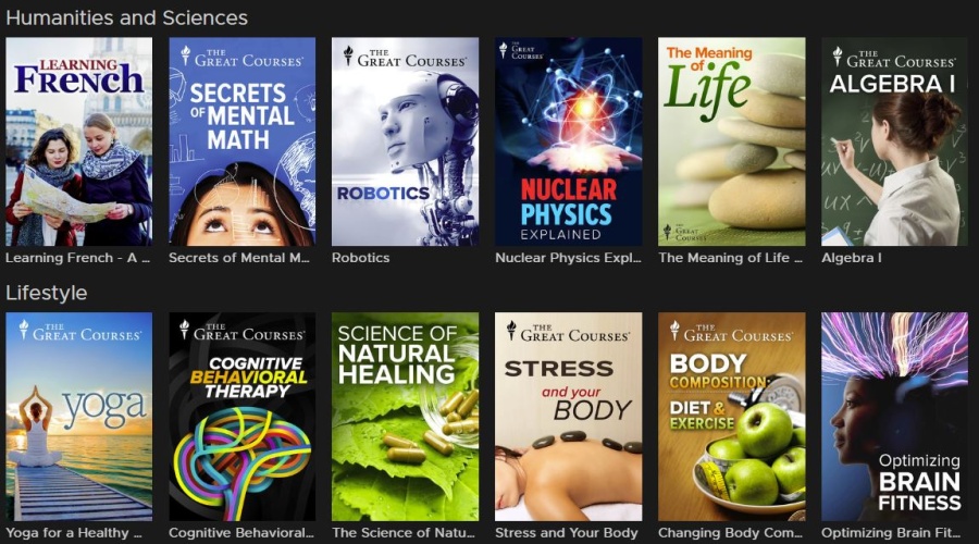 Kanopy Great Courses Surrey Libraries