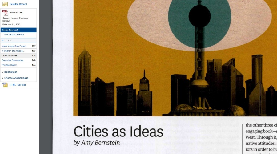 Harvard Business Review screenshot