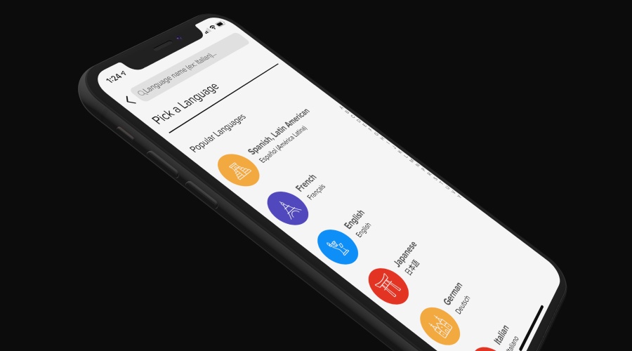 Mango App on a smart phone screen