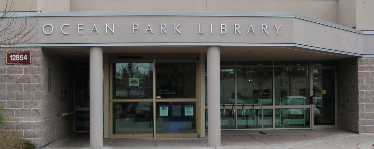 Exterior of the Ocean Park Library