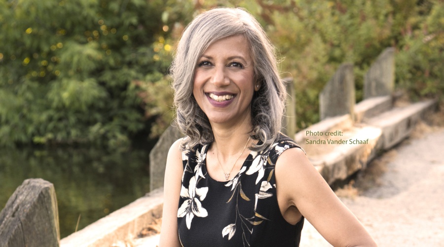 Photo of Surrey Poet Laureate Renée Sarojini Saklikar