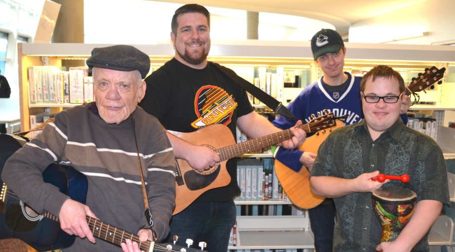 Group of people with instruments
